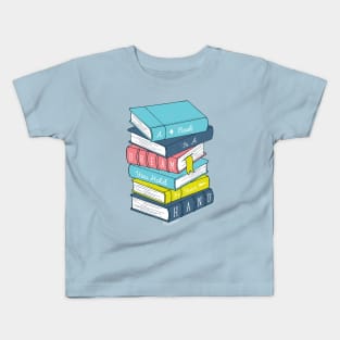 Stack of Books Kids T-Shirt